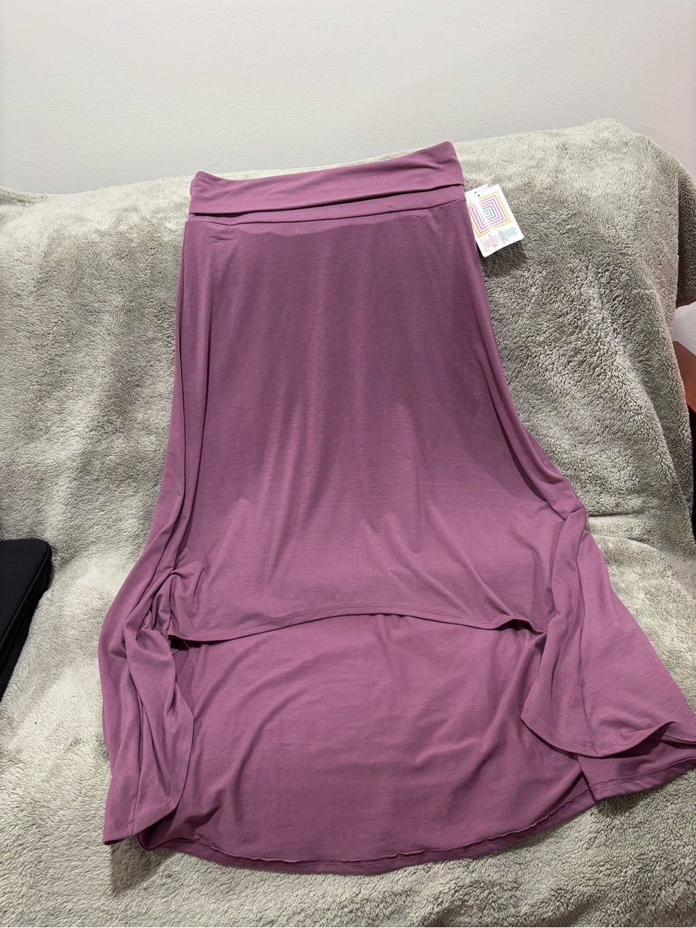 LuLaRoe Maxi Skirt in Mauve Pink